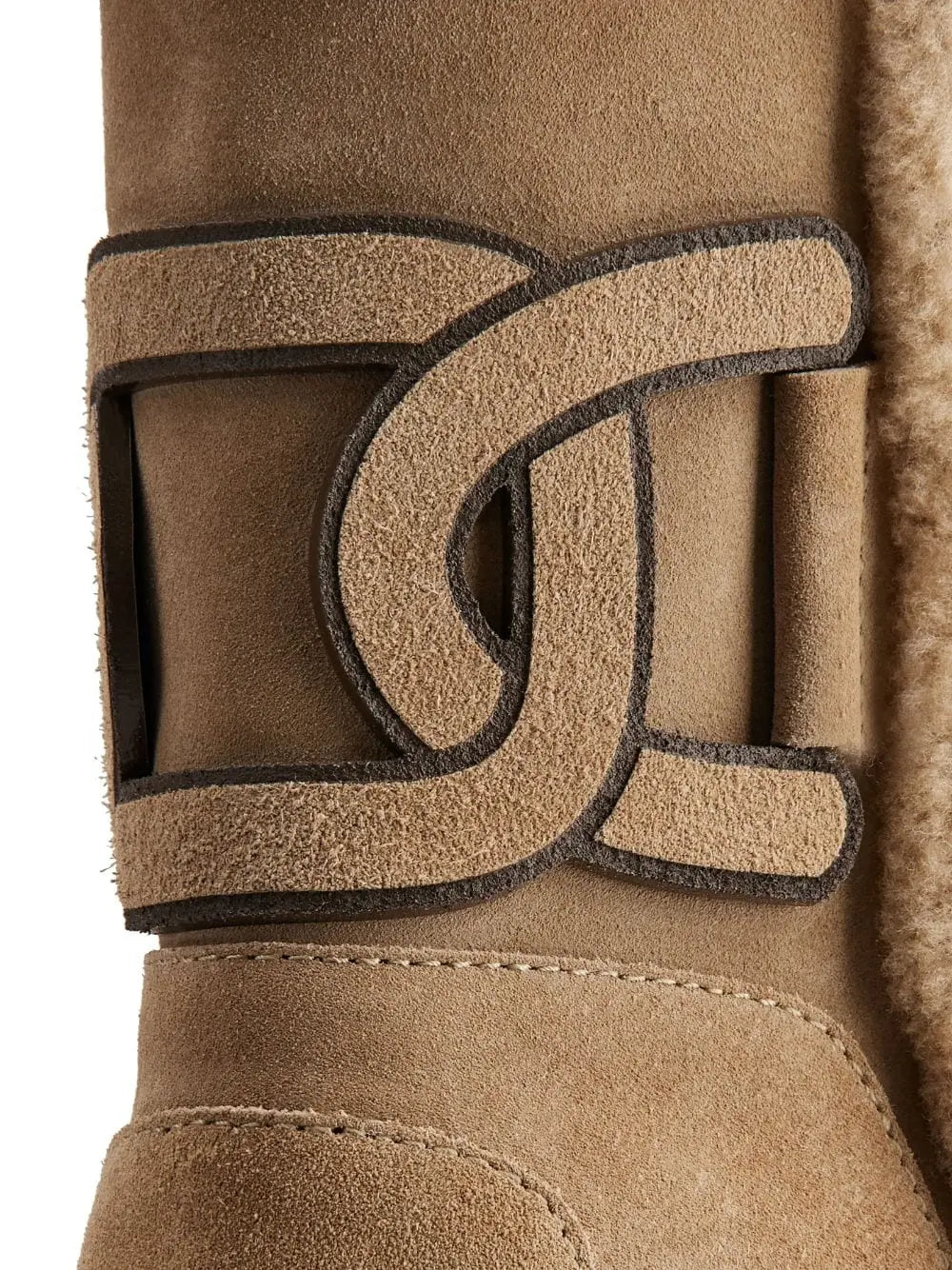 Tod's Kate suede and shearling ankle boots Tod'S