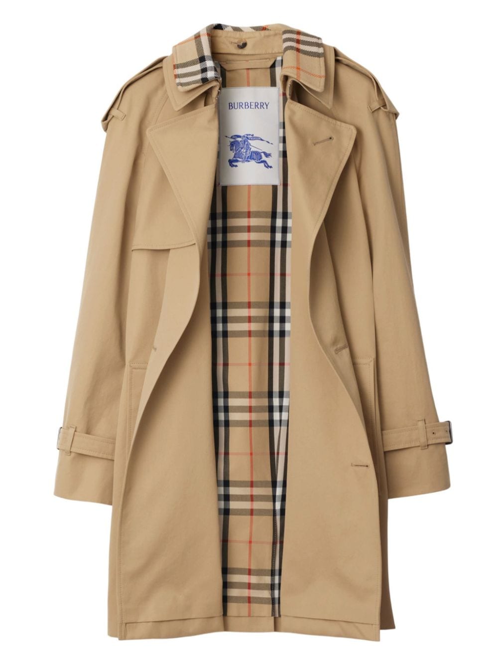 Burberry Trench coat with Vintage Check motif Burberry