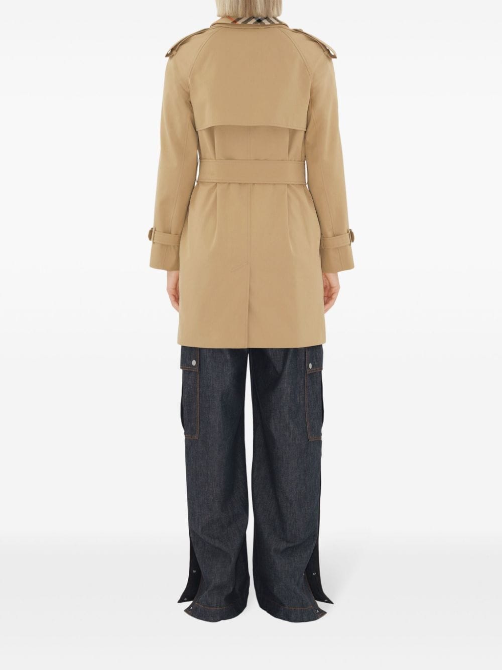 Burberry Trench coat with Vintage Check motif Burberry