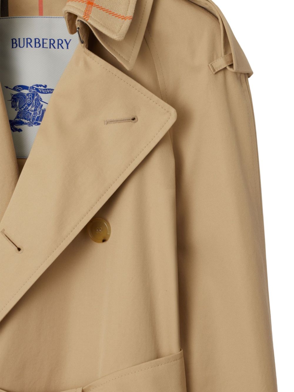 Burberry Trench coat with Vintage Check motif Burberry