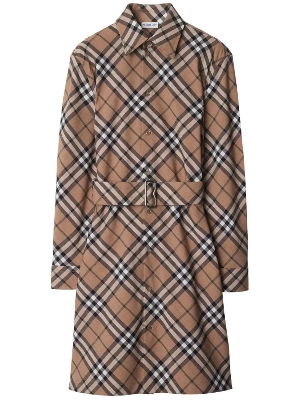 Burberry Checked shirt dress Burberry