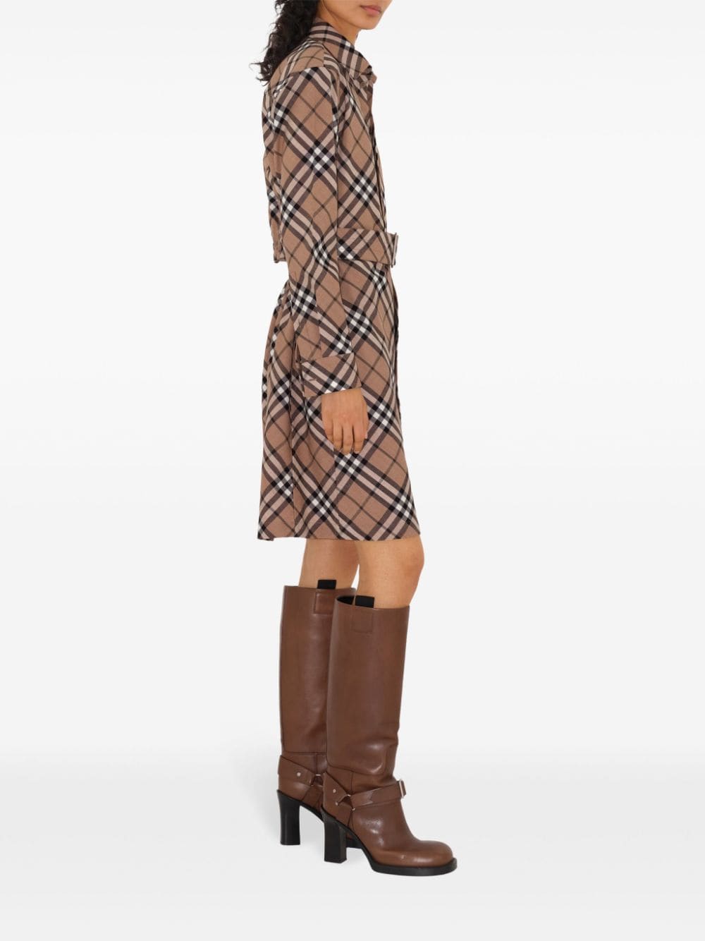Burberry Checked shirt dress Burberry