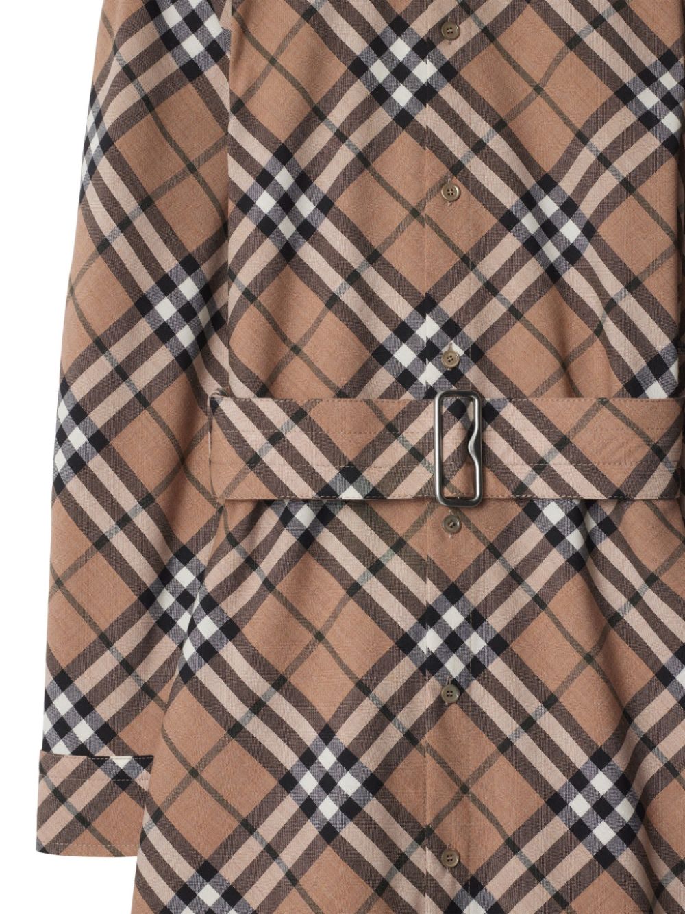 Burberry Checked shirt dress Burberry