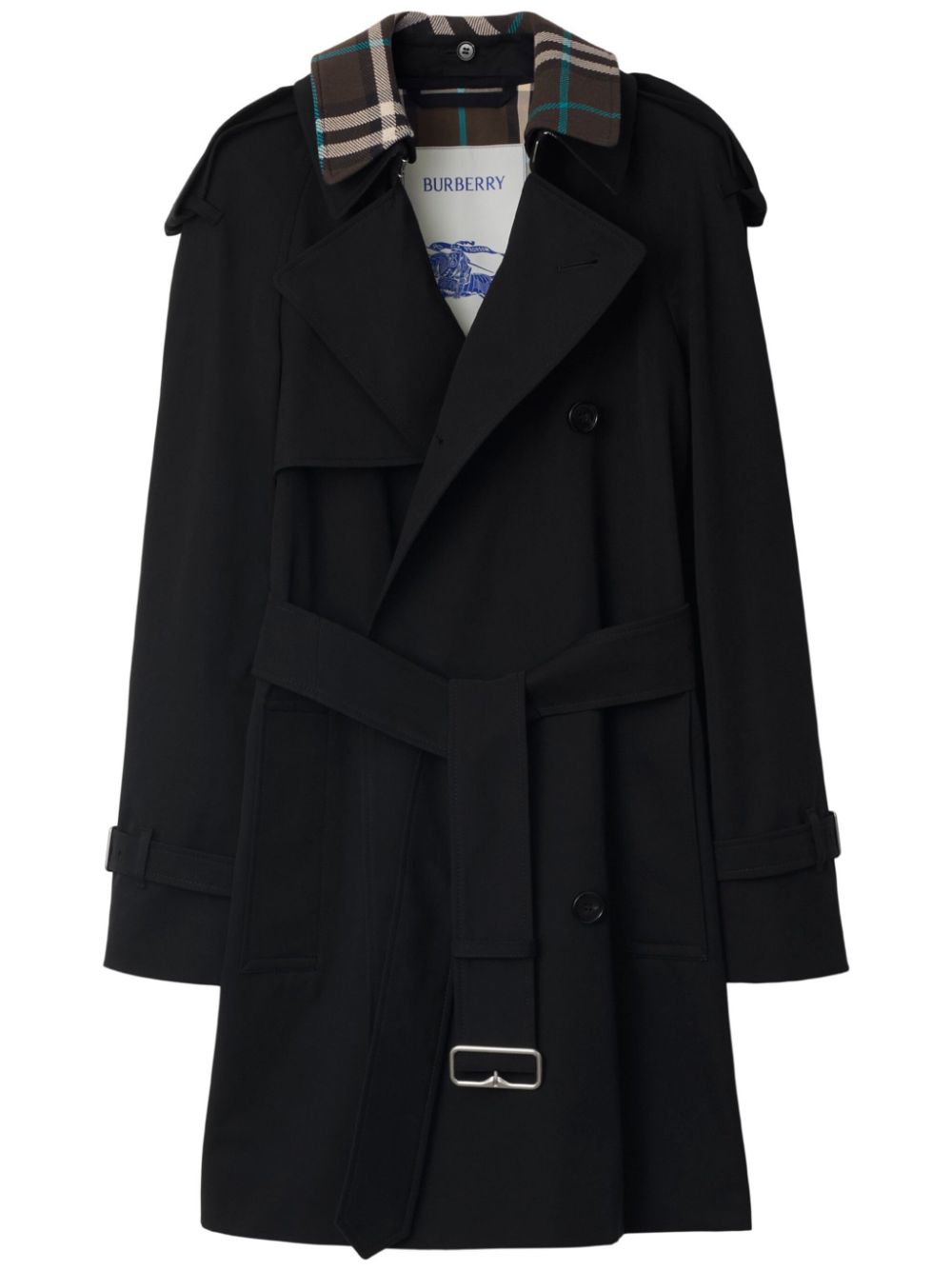 Burberry detachable-collar trench coat Burberry