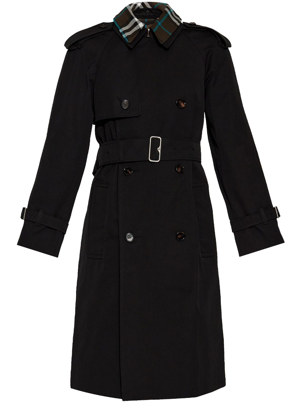 Burberry detachable-collar trench coat Burberry