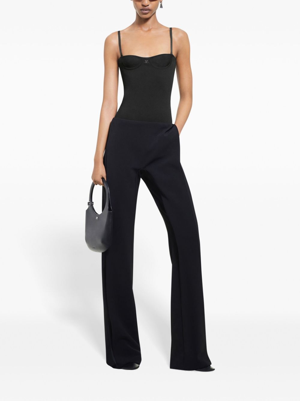 Courreges Trousers Black Courreges