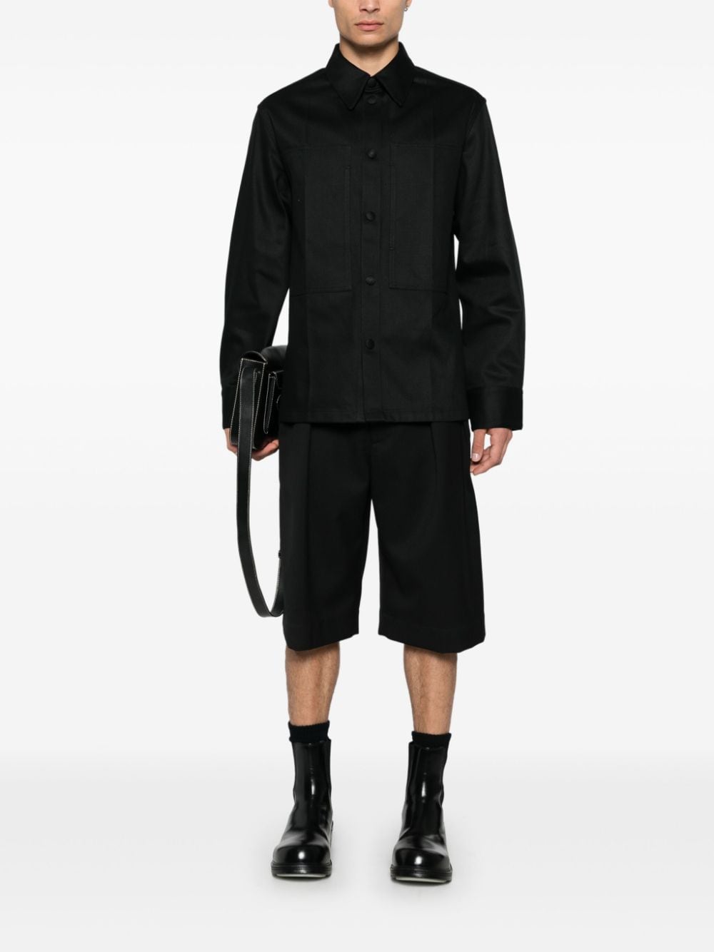 Jil Sander Shirts Black Jil Sander