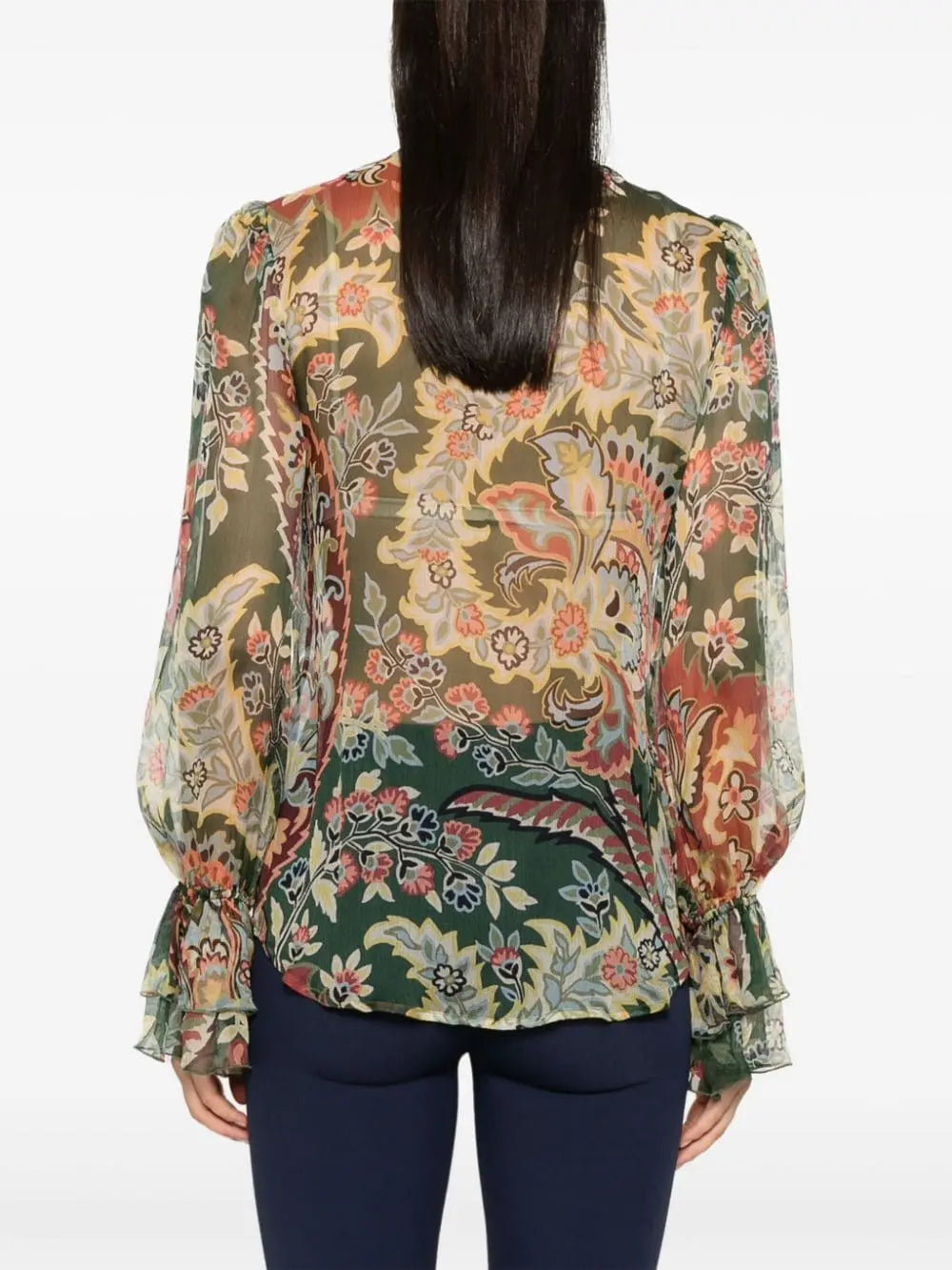 Etro Shirts Green Etro