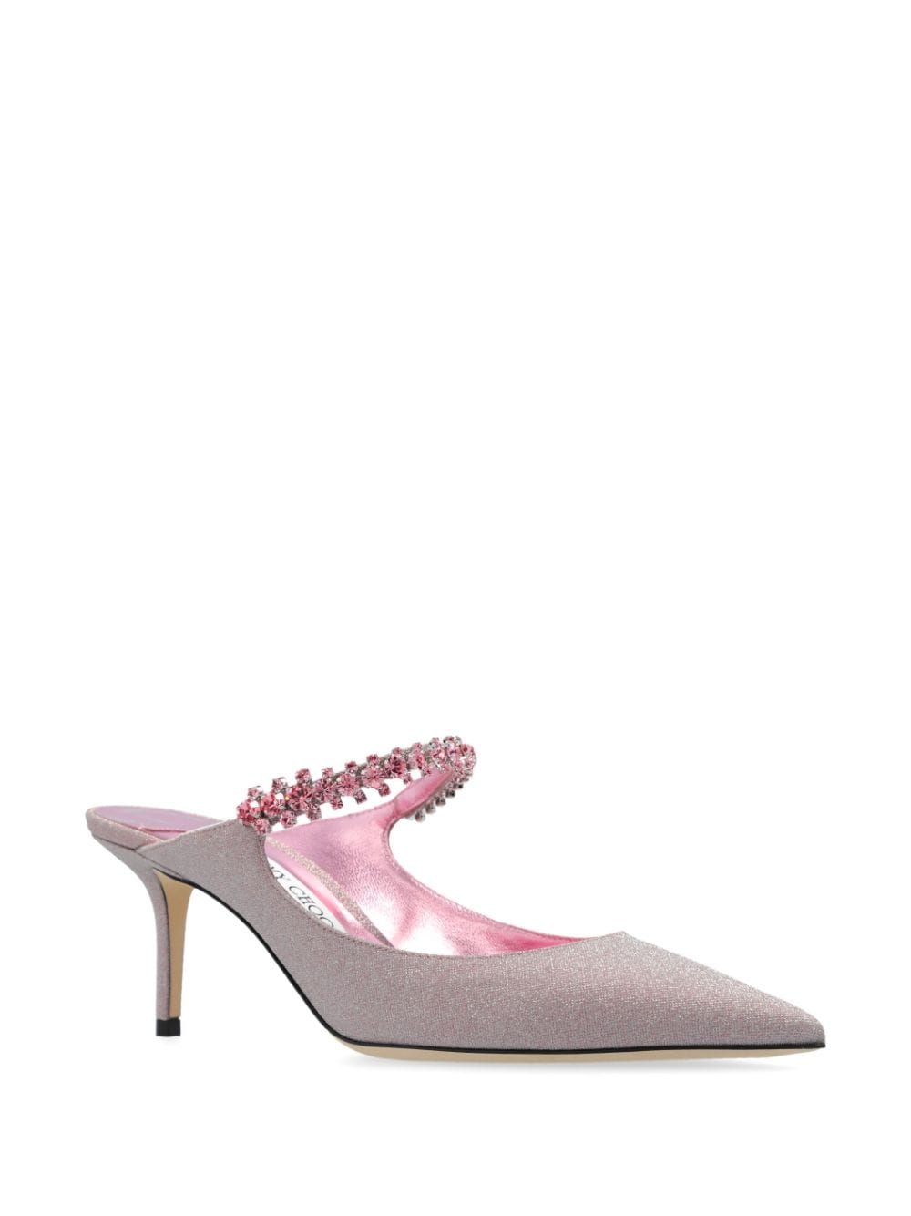 Jimmy Choo Bing Mules with Rhinestones Jimmy Choo