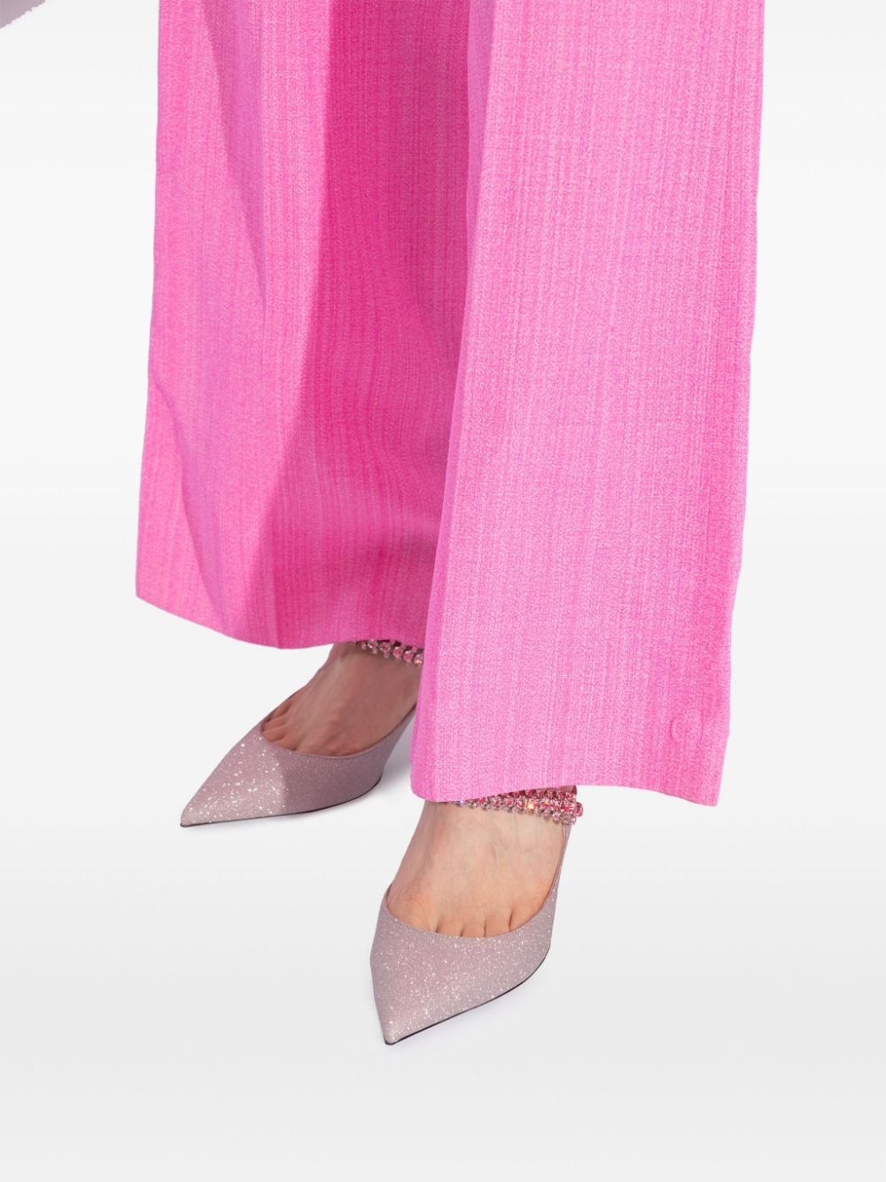 Jimmy Choo Bing Mules with Rhinestones Jimmy Choo
