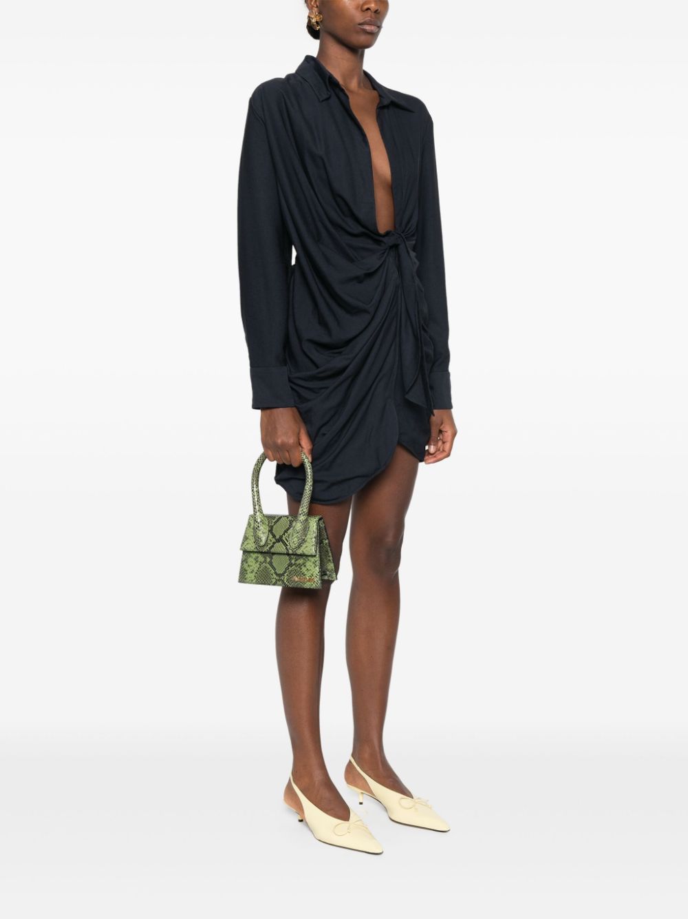 Jacquemus Le Chiquito Moyen leather tote bag Jacquemus
