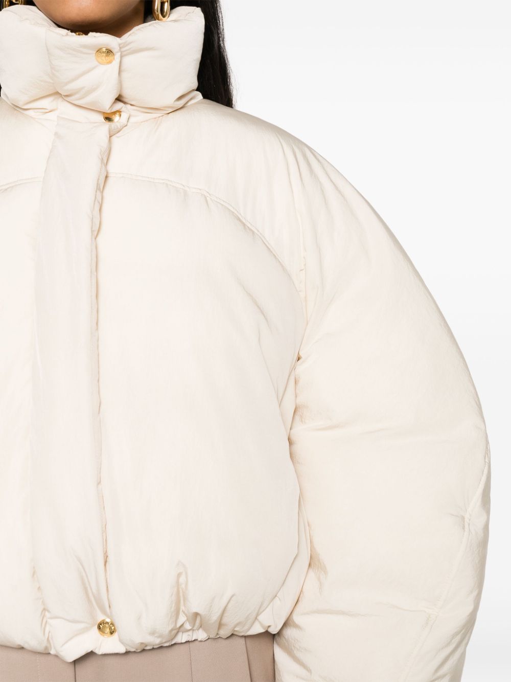 JACQUEMUS Coats White Jacquemus