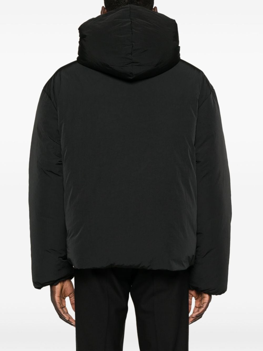 JACQUEMUS Coats Black JACQUEMUS
