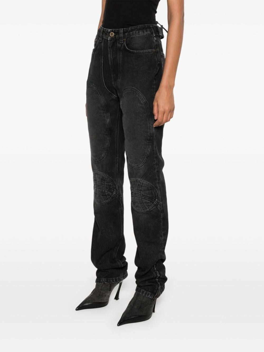 JEAN PAUL GAULTIER Jeans Black Jean Paul Gaultier