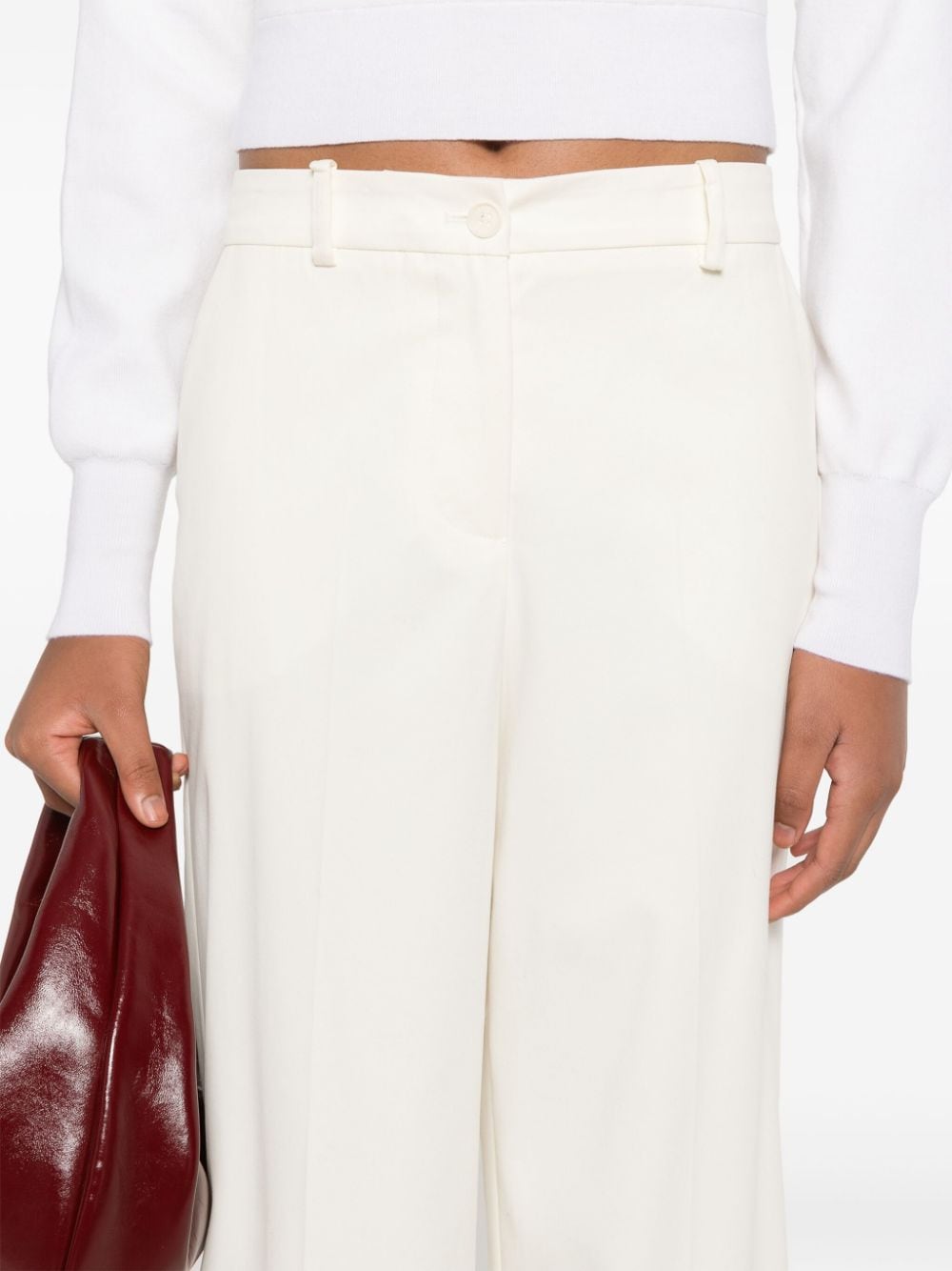 Parosh Trousers White Parosh