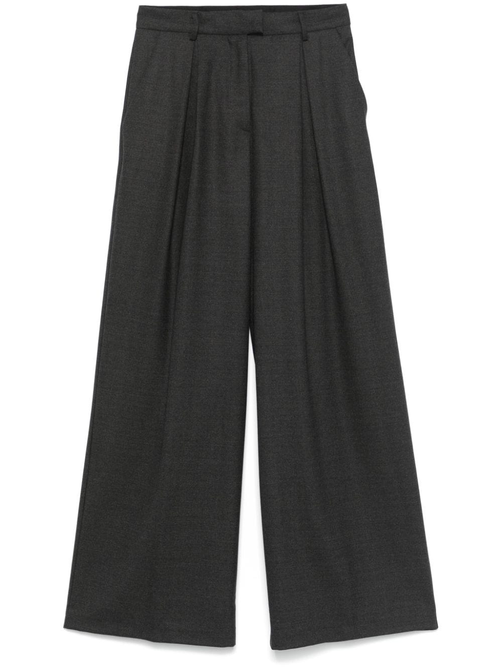 Semicouture Trousers Grey Semicouture