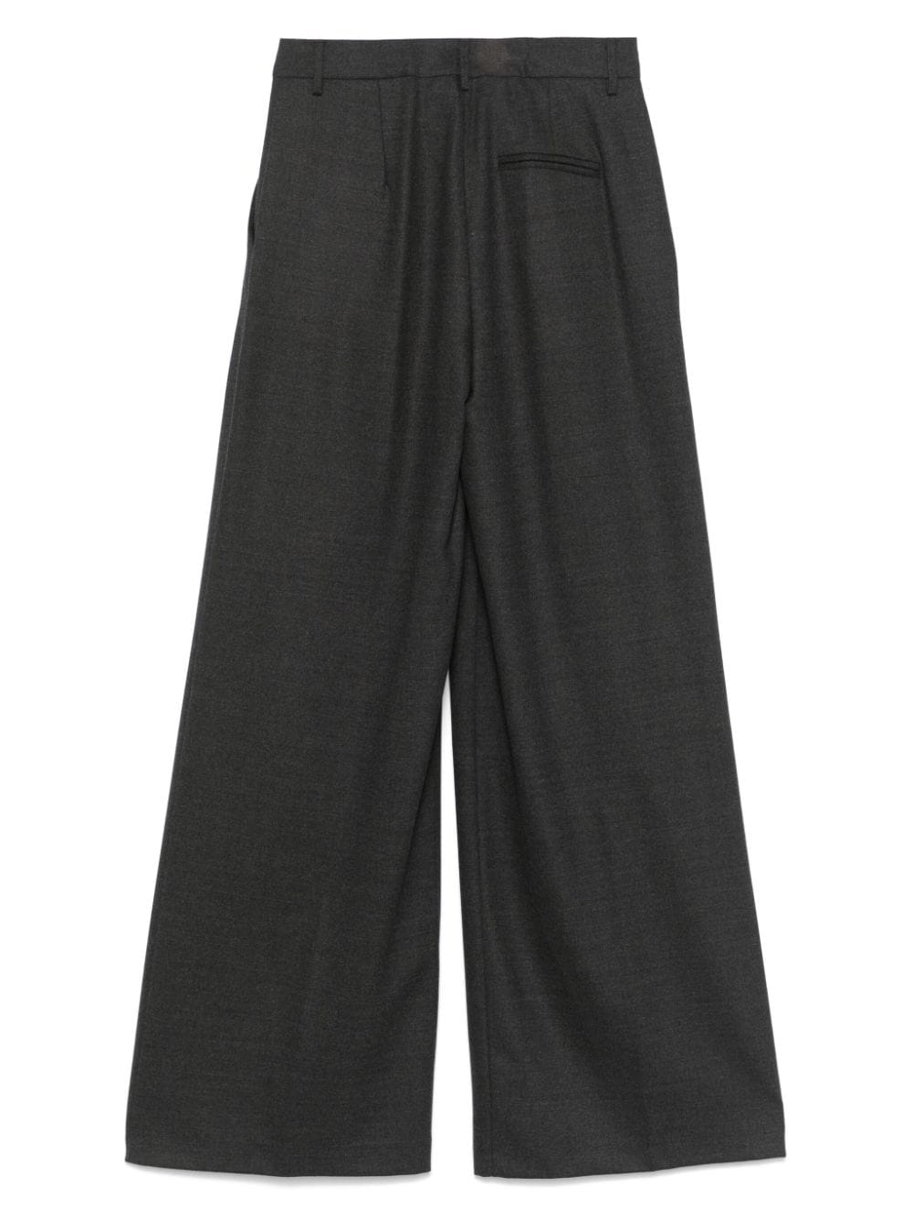 Semicouture Trousers Grey Semicouture