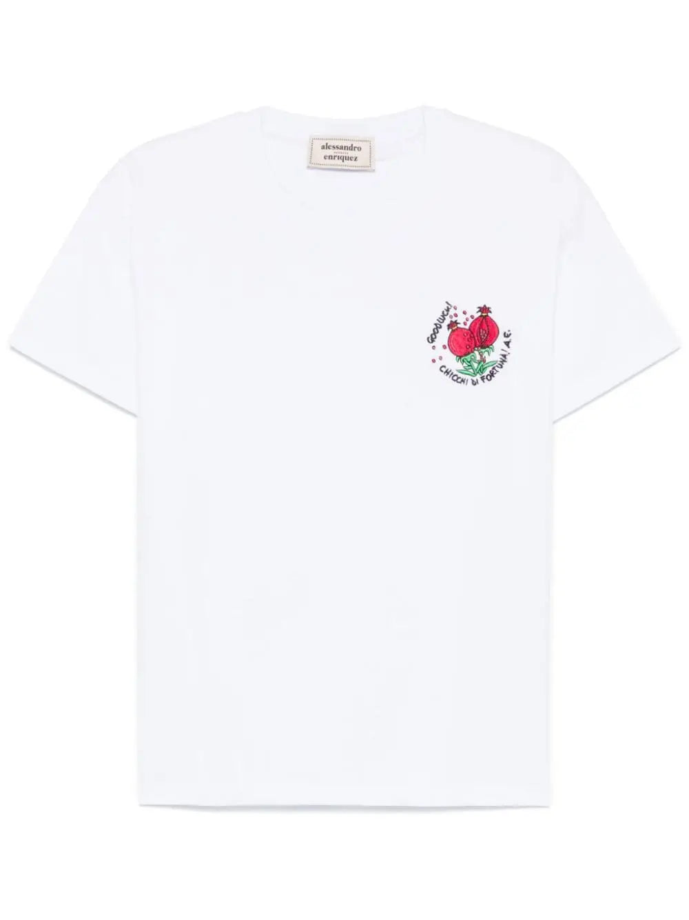 ALESSANDRO ENRIQUEZ T-shirts and Polos White Alessandro Enriquez