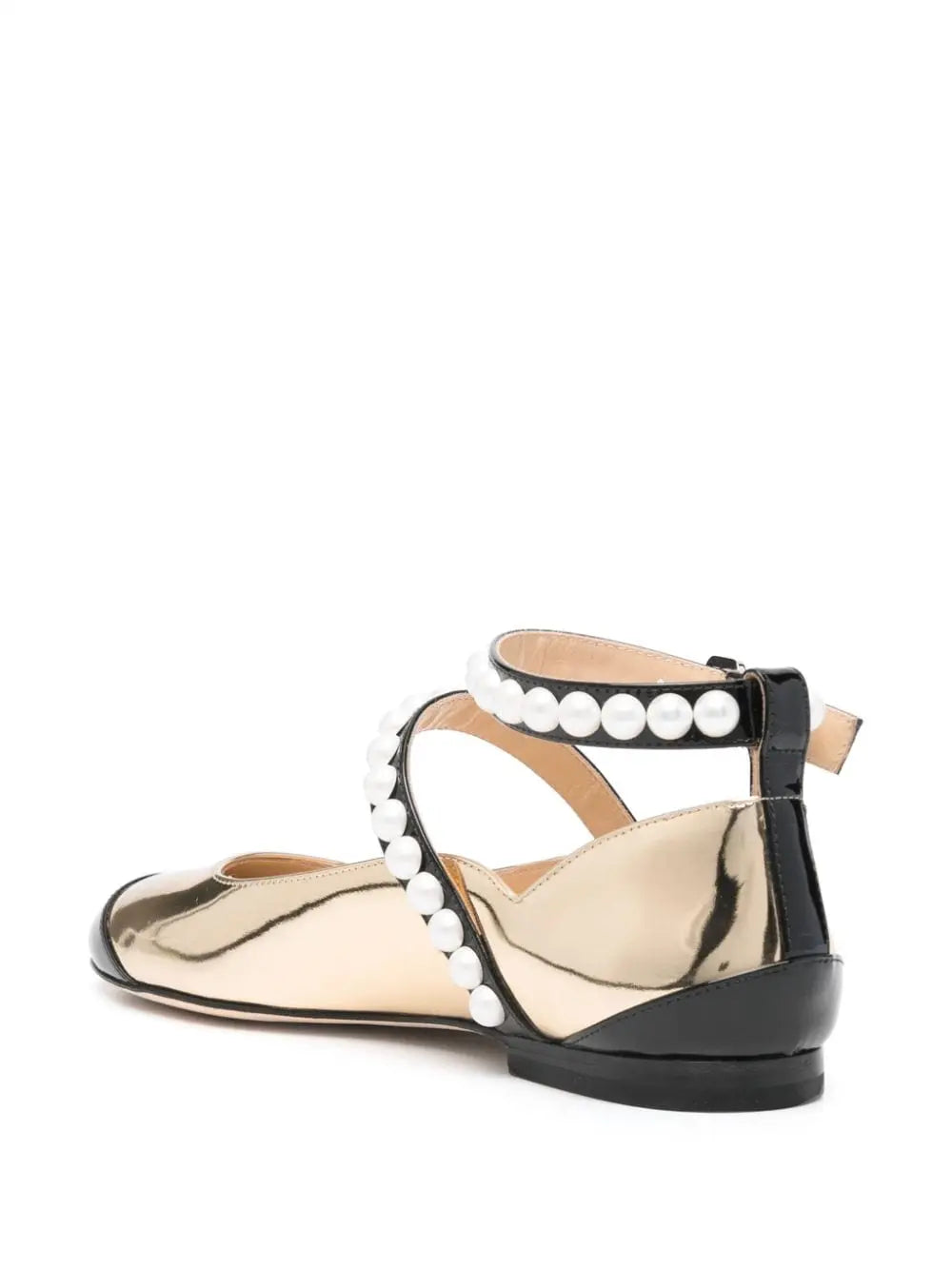MACH & MACH Flat shoes Golden Mach & Mach