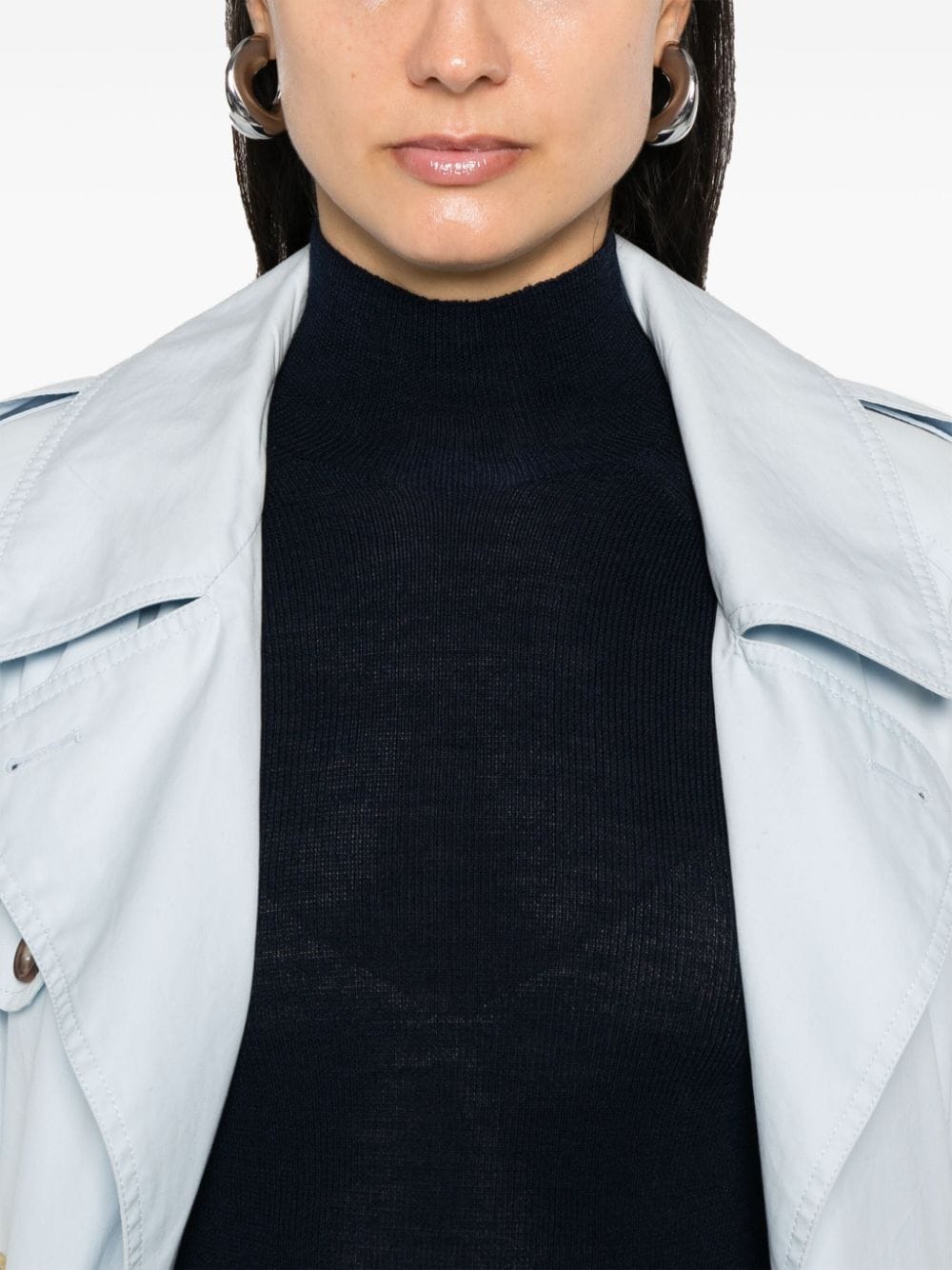 Majestic Sweaters Blue Majestic