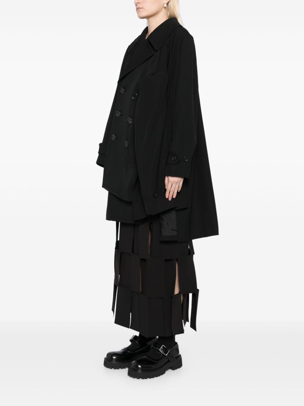Comme des Garcons Coats Black Comme Des Garcons