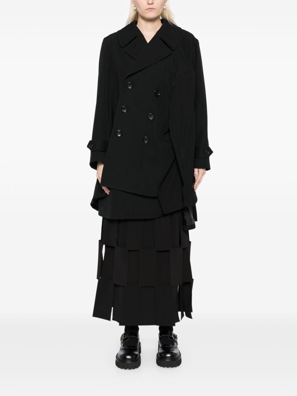 Comme des Garcons Coats Black Comme Des Garcons