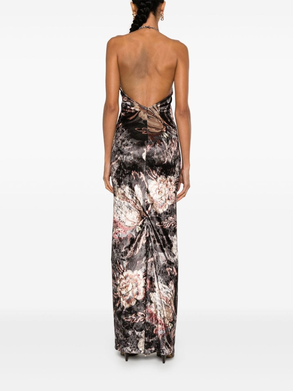 Etro Printed chenille maxi dress Etro