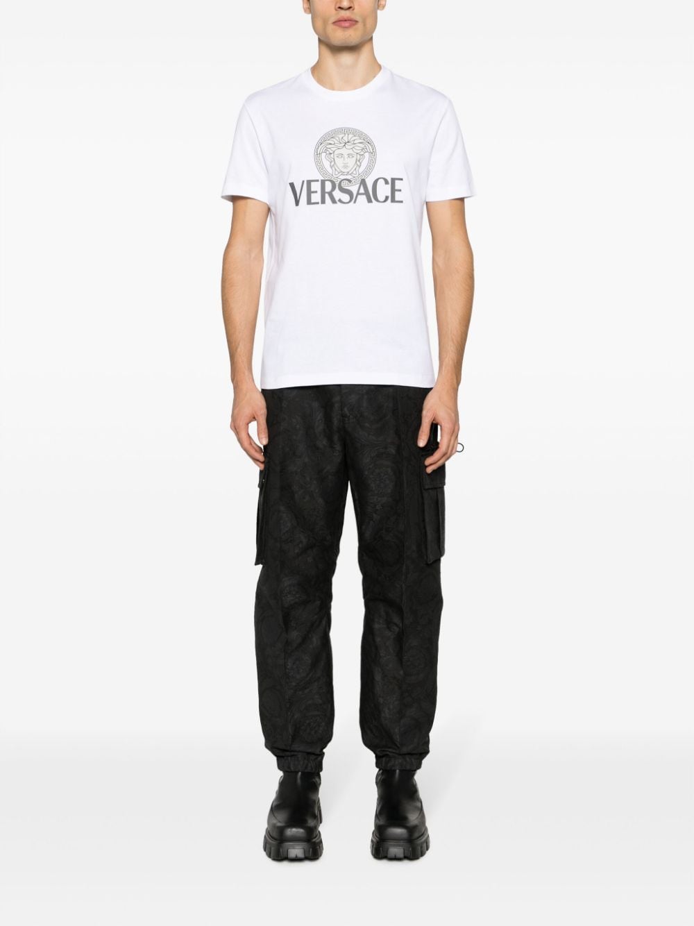 Versace Medusa logo-print T-shirt Versace