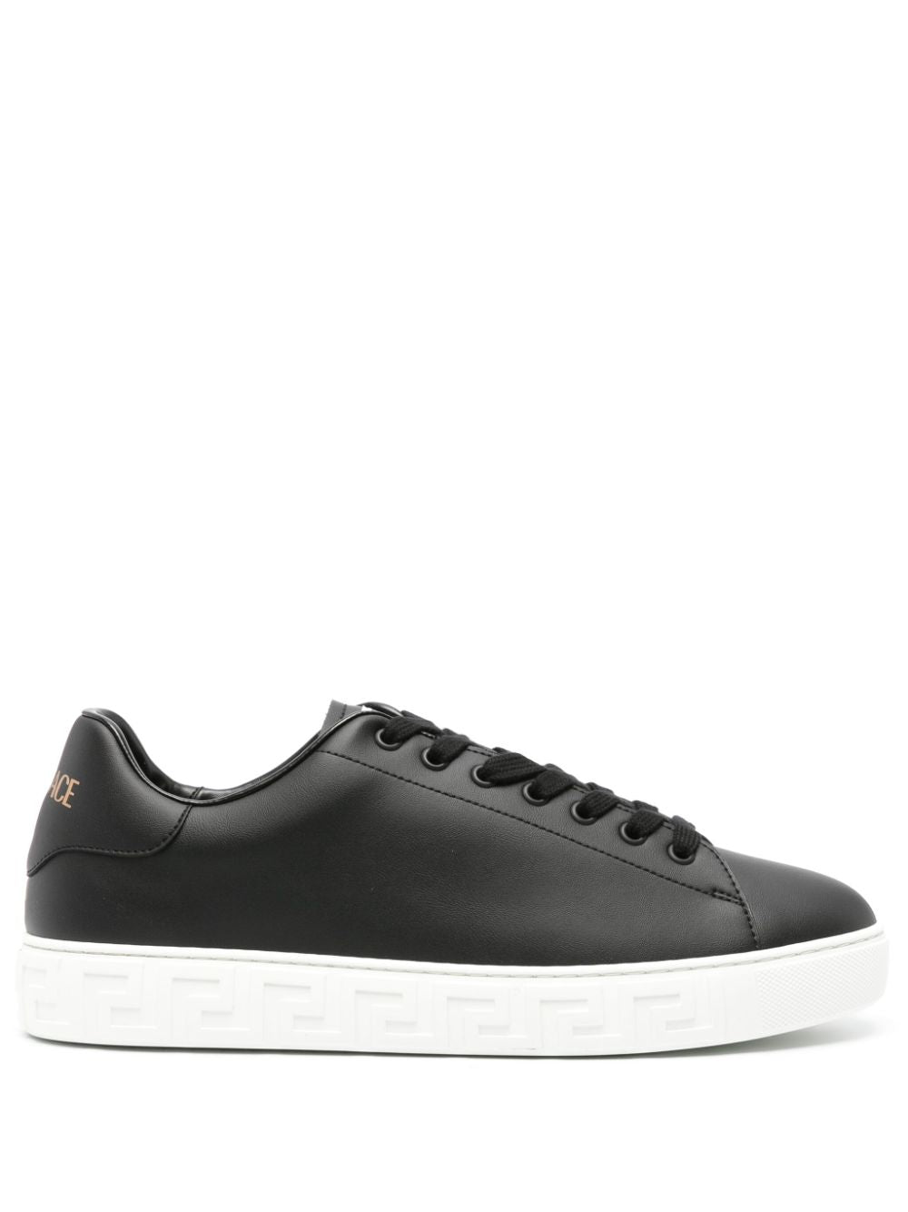 Versace greca faux leather sneakers Versace