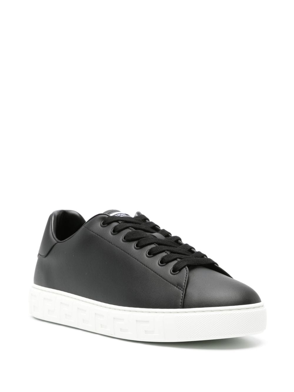 Versace greca faux leather sneakers Versace