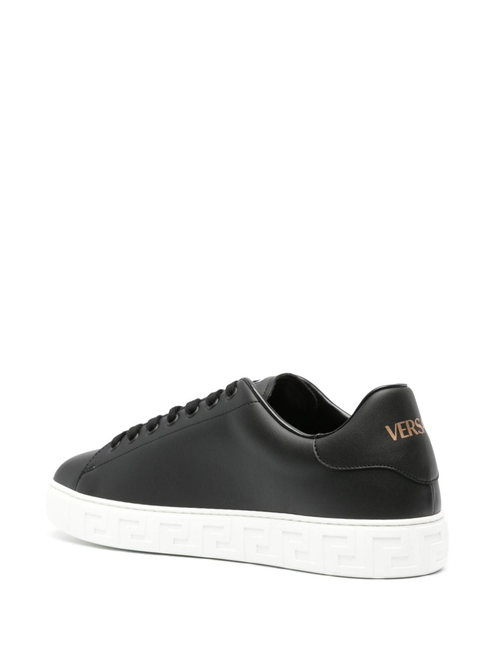 Versace greca faux leather sneakers Versace