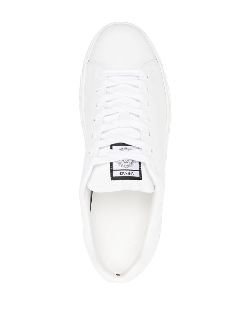 Versace greca faux leather sneakers Versace