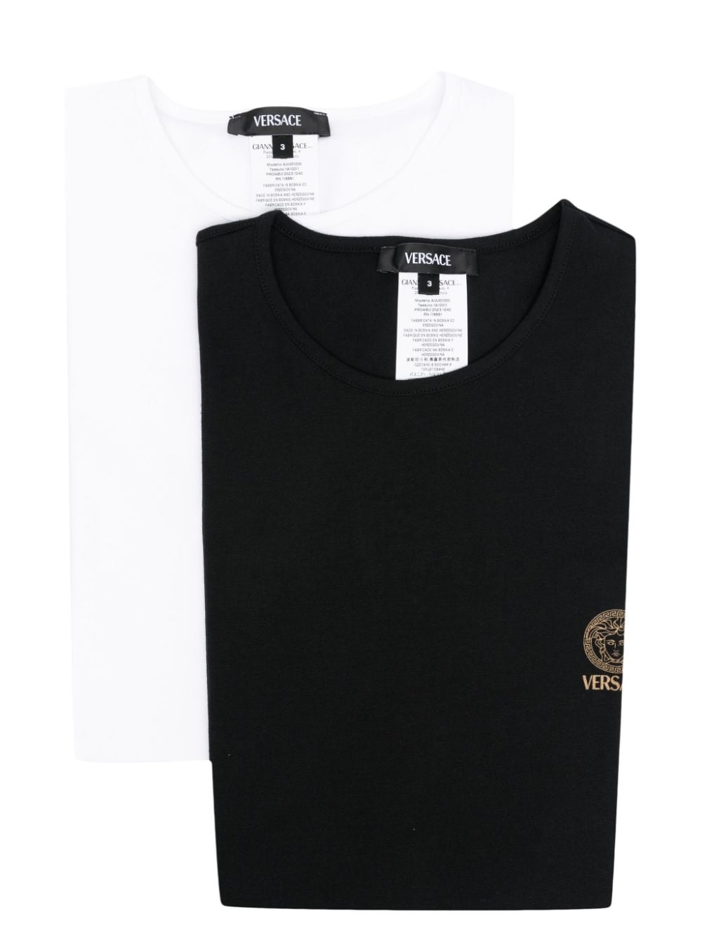 Versace Medusa-print cotton T-shirt Versace