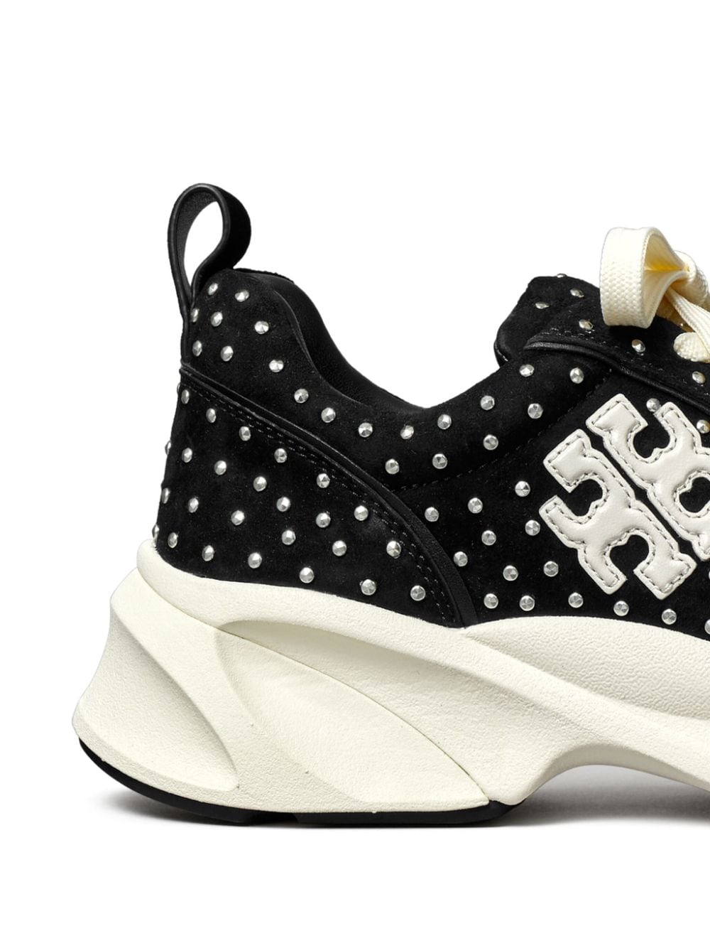 Tory Burch good luck studded trainers Tory Burch