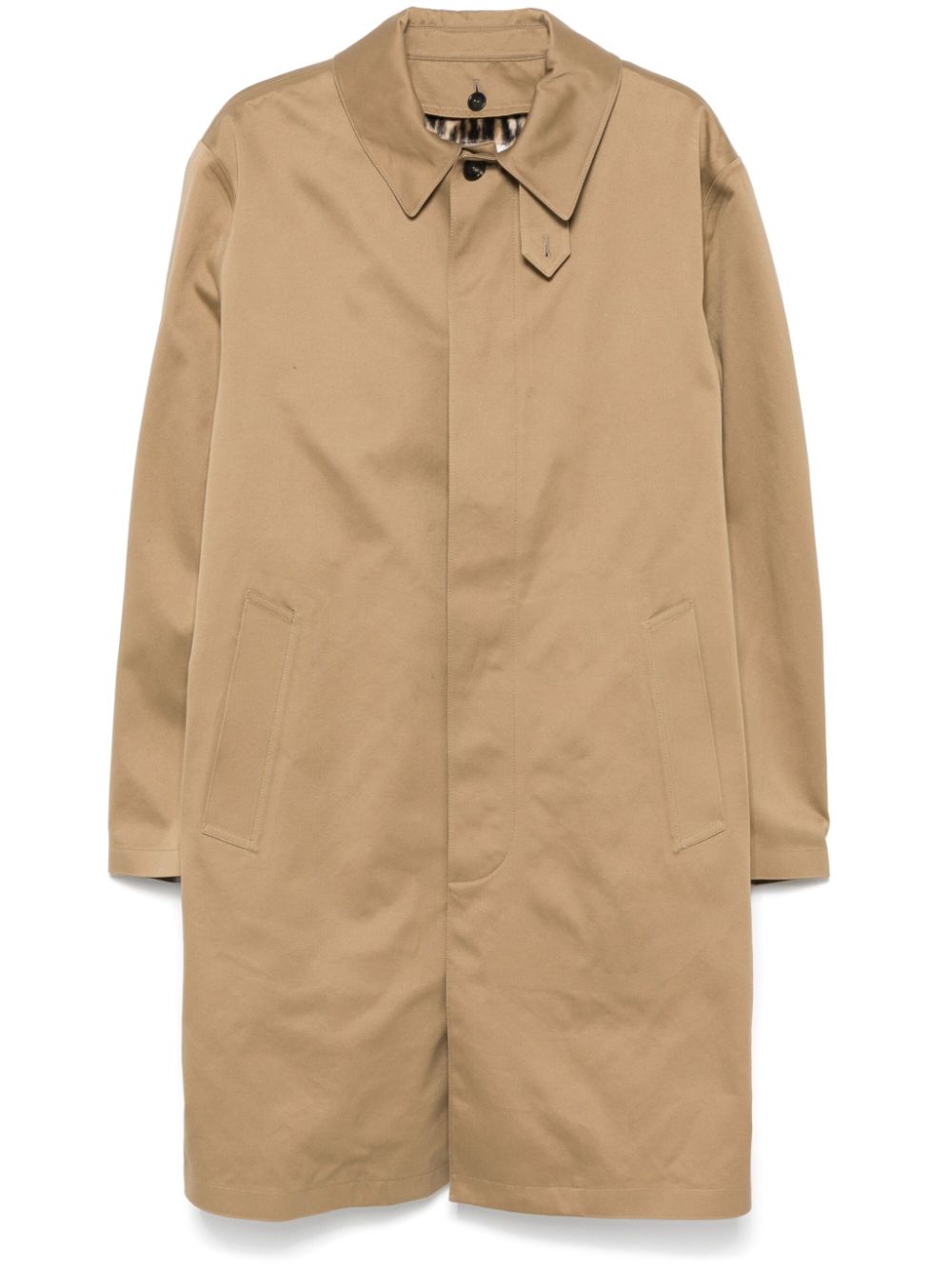 Saint Laurent cotton gabardine trench coat Saint Laurent