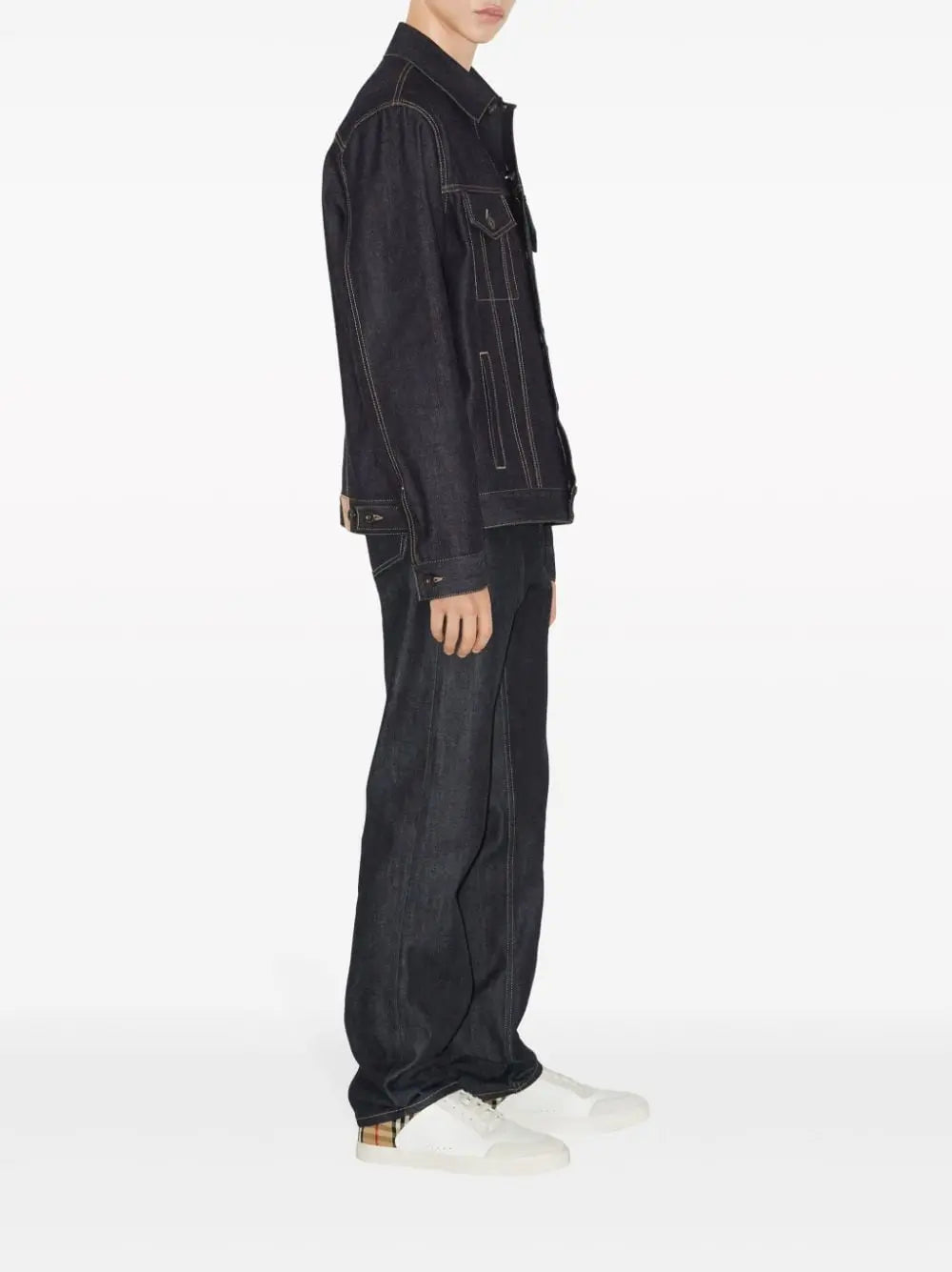 Burberry Vintage Check panelled sneakers Burberry