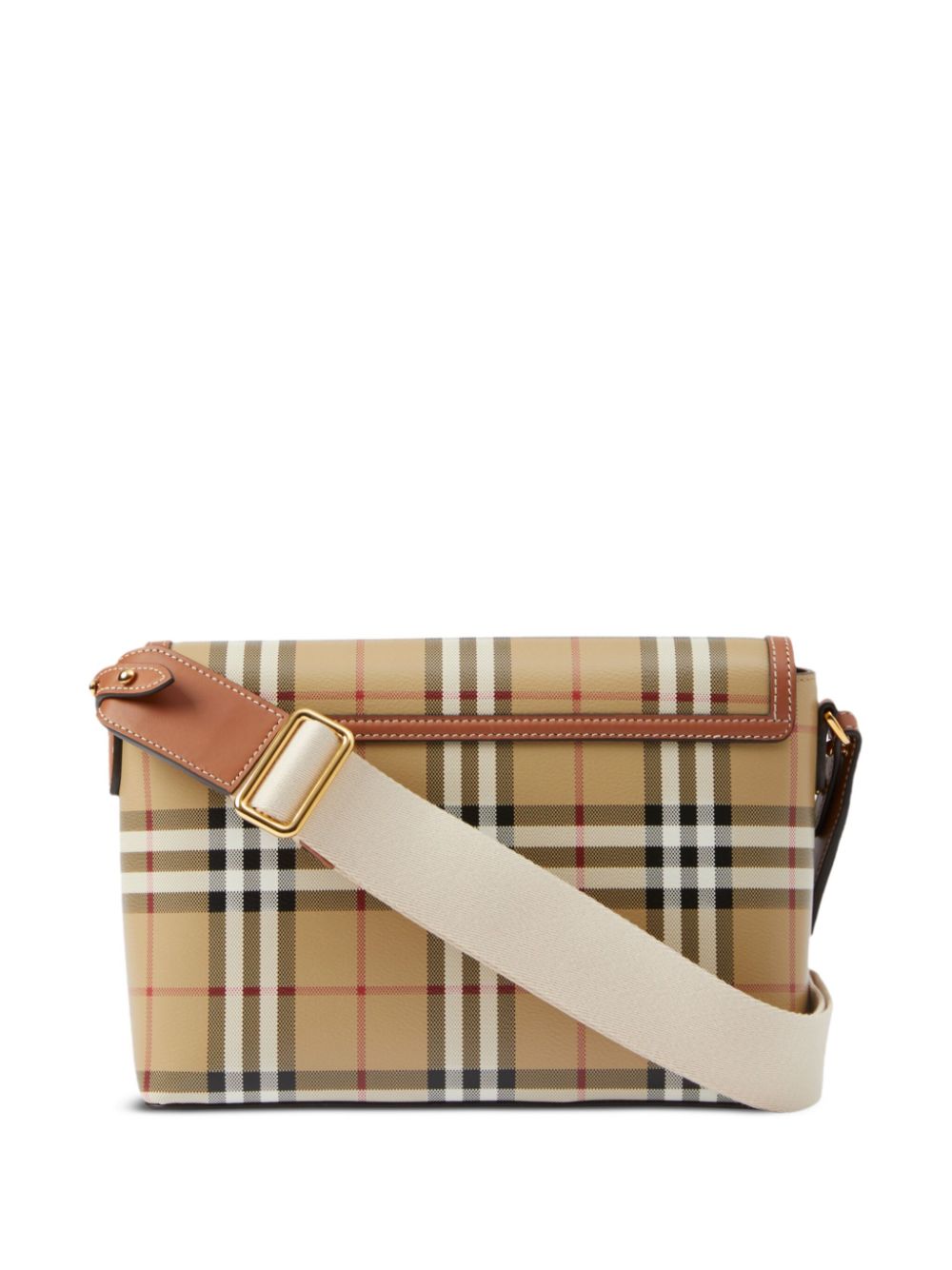Burberry Checked Note Shoulder Bag Burberry