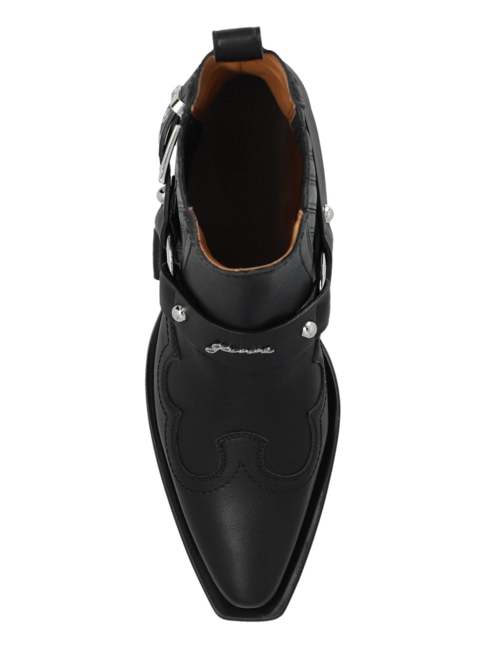 Ganni Low Cut Western Chelsea Boots Ganni