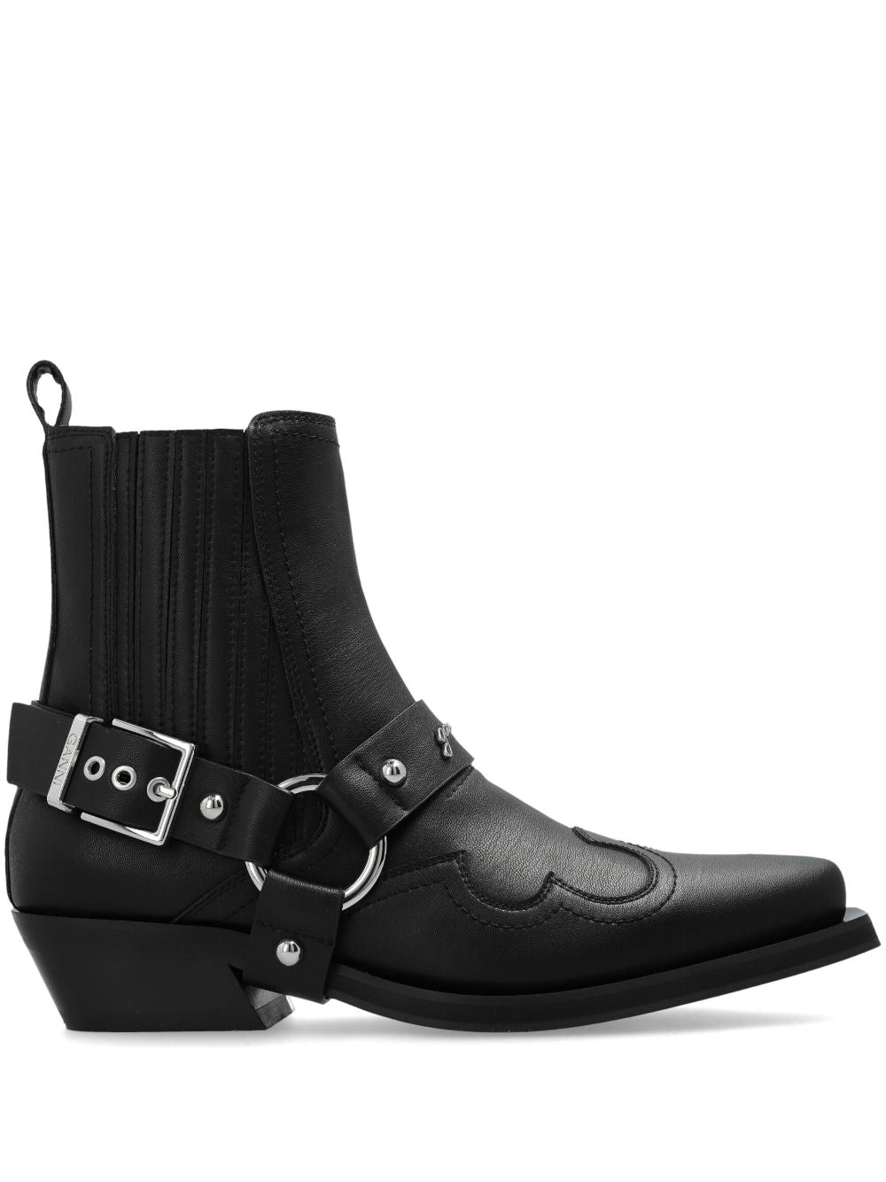 Ganni Low Cut Western Chelsea Boots Ganni