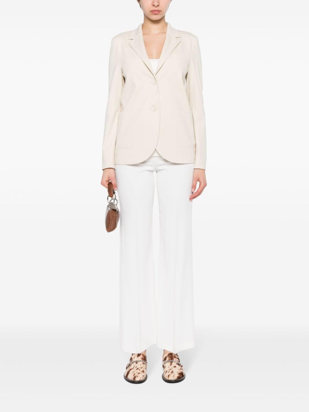 Harris Wharf London single-breasted blazer Harris Wharf London