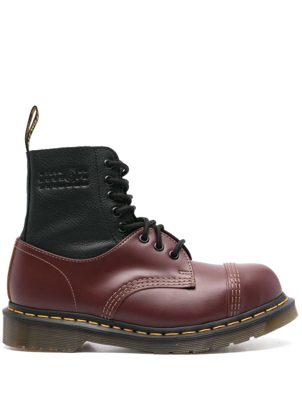 MM6 MAISON MARGIELA X DR. MARTENS Boots Bordeaux MM6 MAISON MARGIELA X Dr. Martens