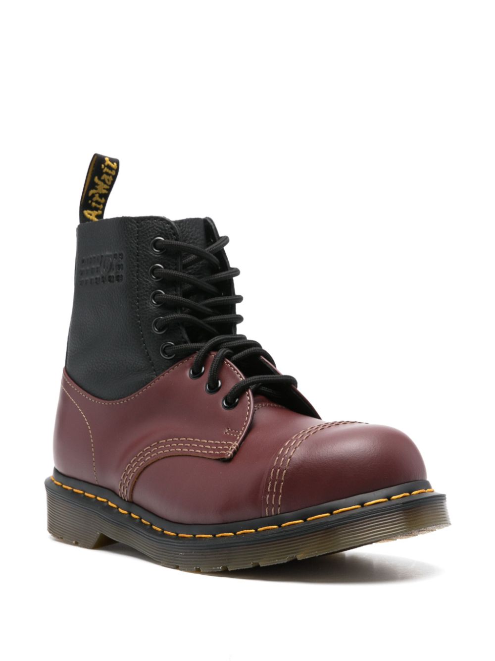 MM6 MAISON MARGIELA X DR. MARTENS Boots Bordeaux MM6 MAISON MARGIELA X Dr. Martens