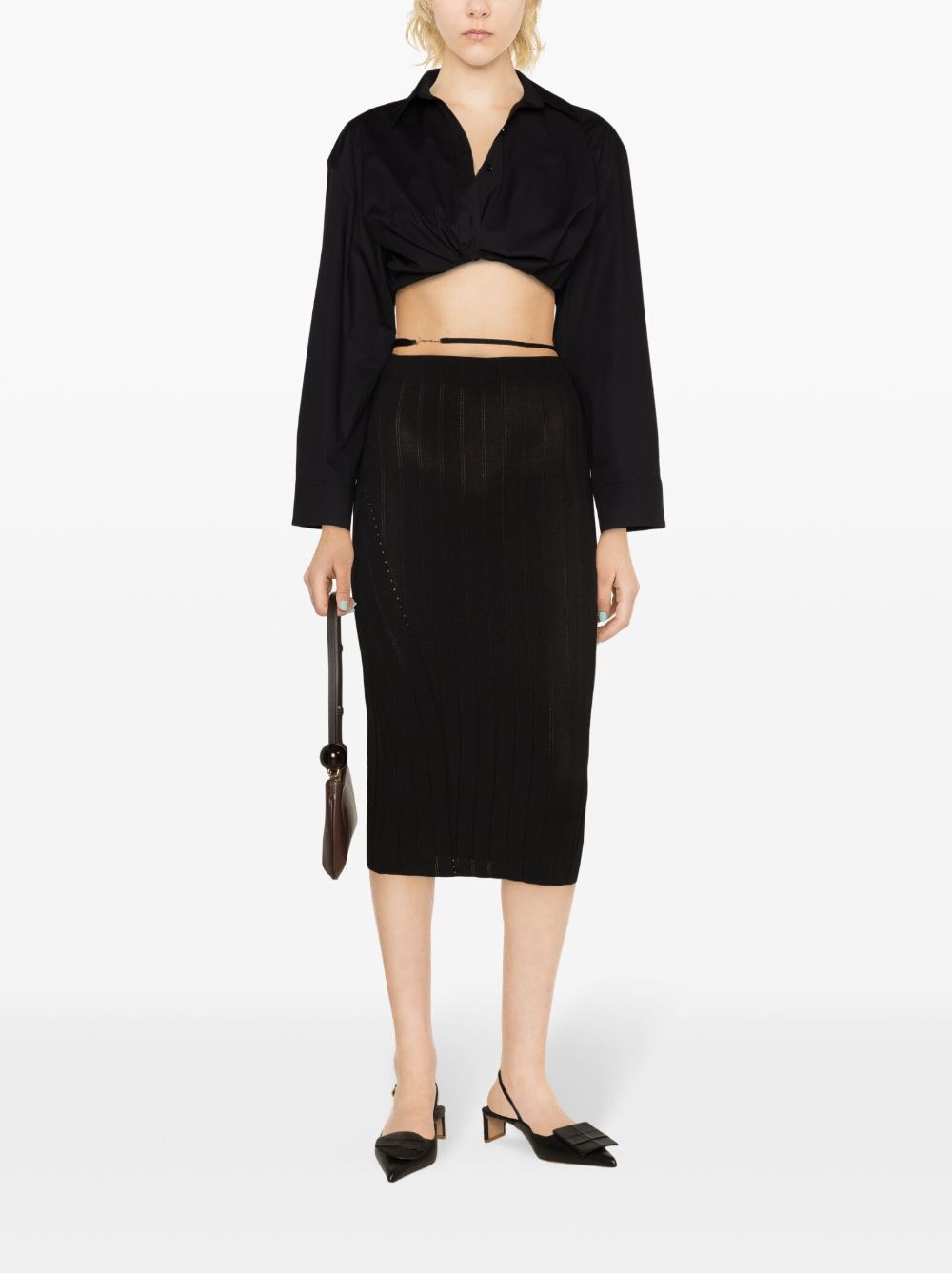 JACQUEMUS Skirts Black JACQUEMUS