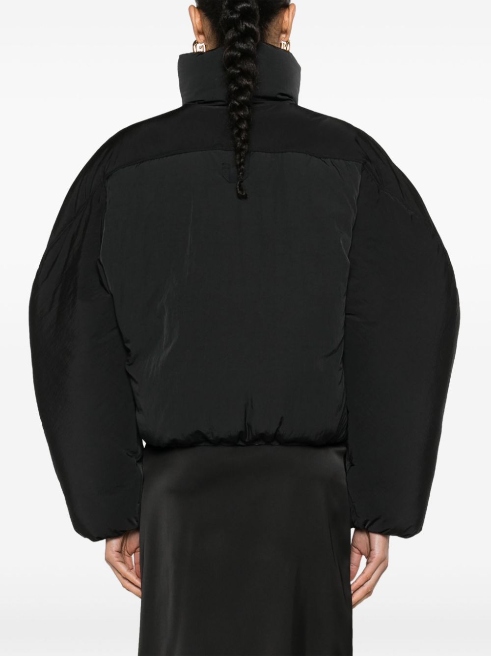 JACQUEMUS Coats Black JACQUEMUS