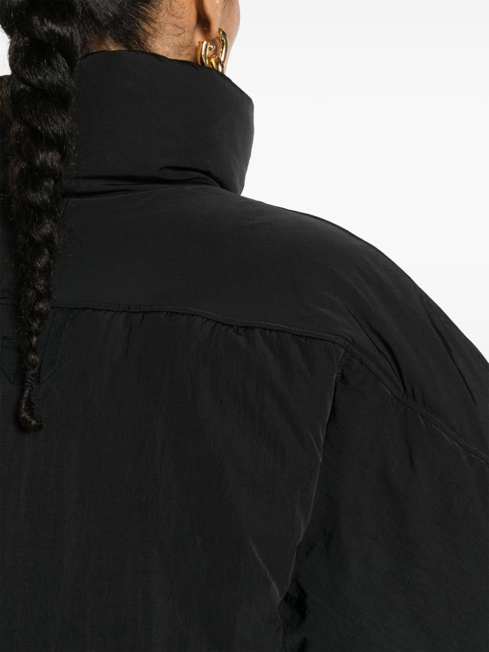 JACQUEMUS Coats Black JACQUEMUS
