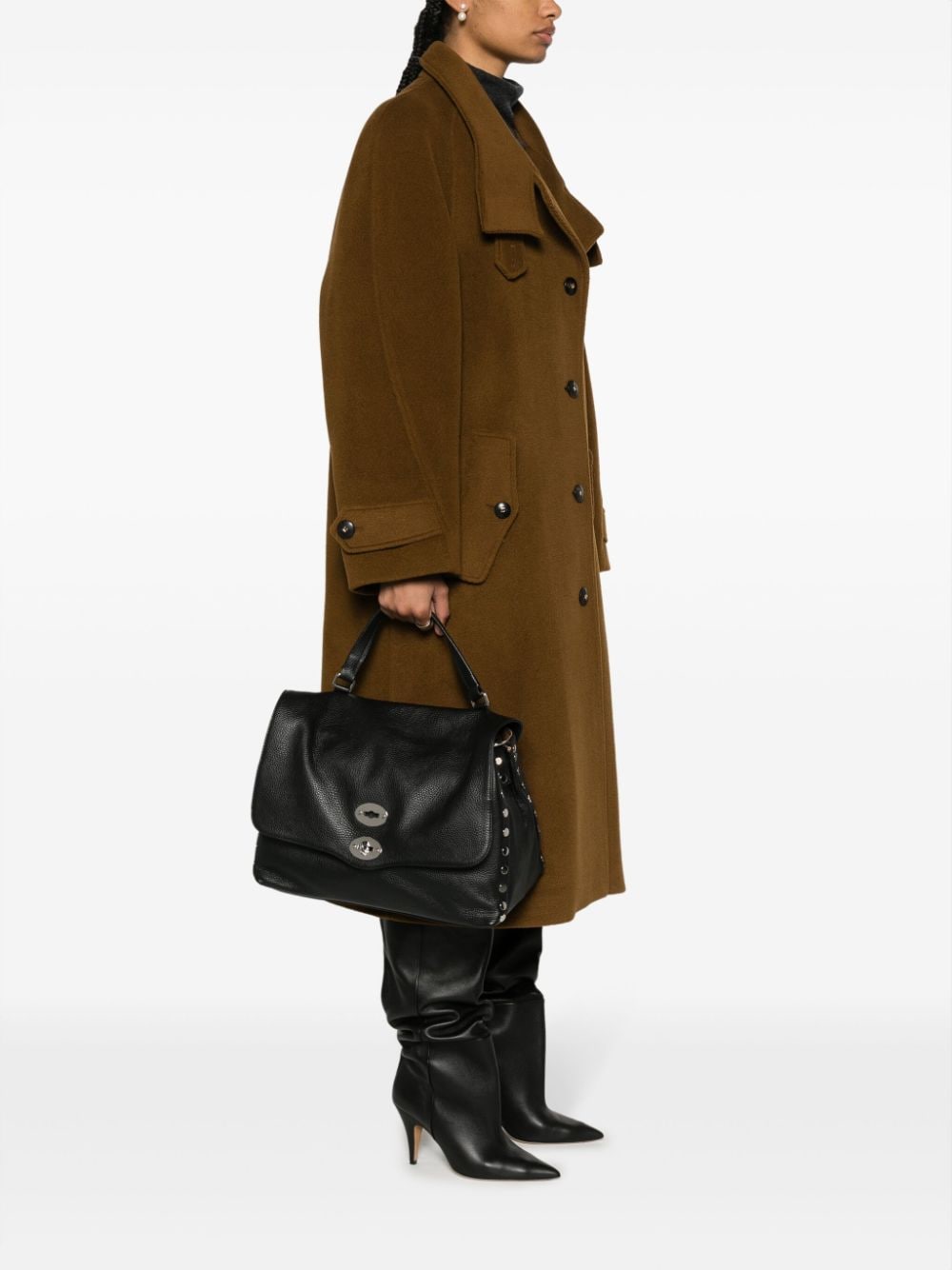 Zanellato Postina Daily medium leather handbag Zanellato