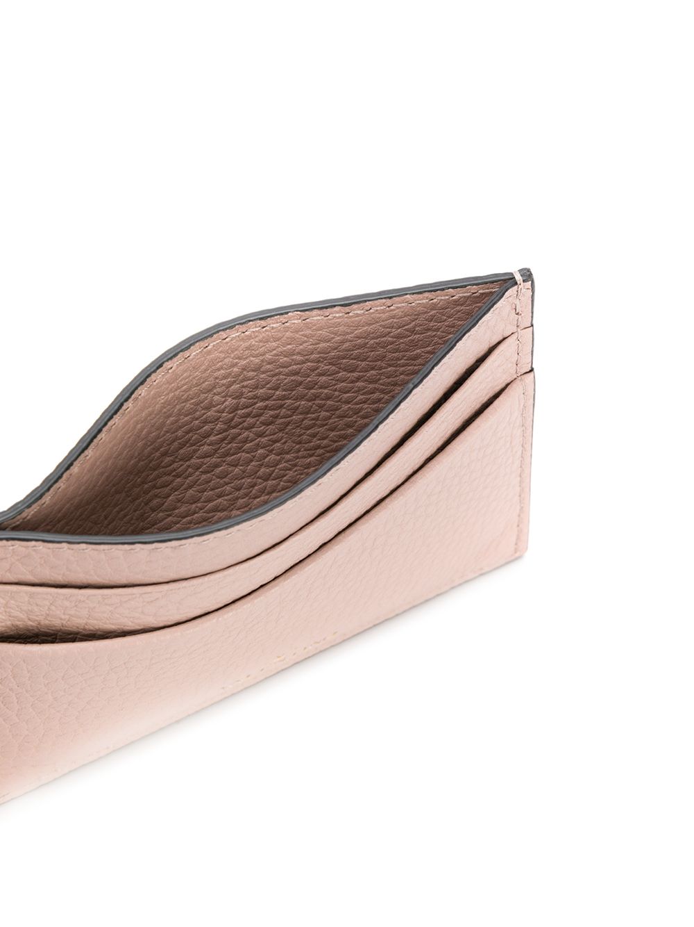 Valentino Garavani Rockstud leather card case Valentino Garavani