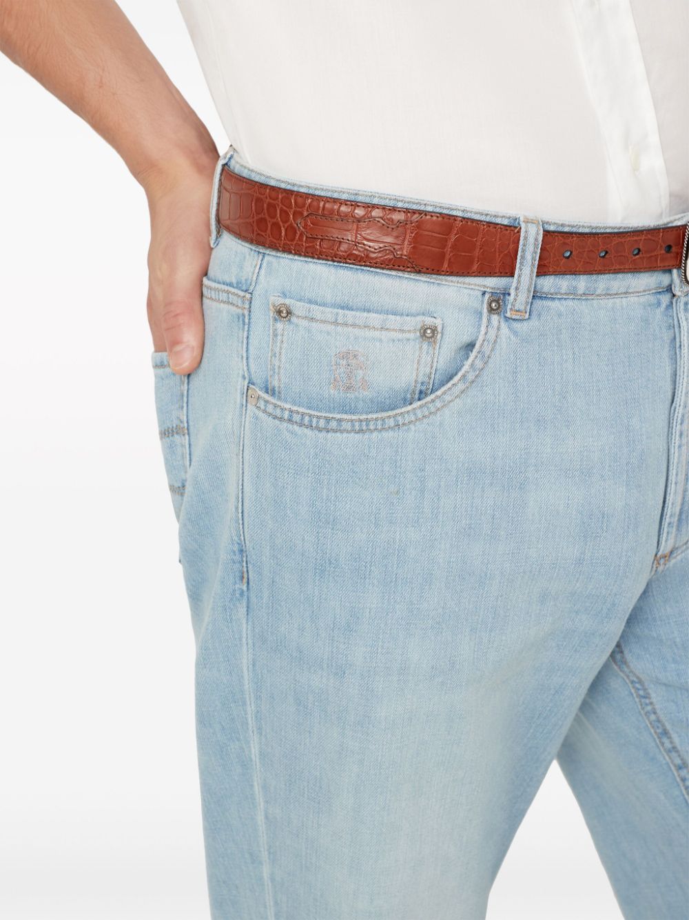 Brunello Cucinelli Jeans Clear Blue Brunello Cucinelli