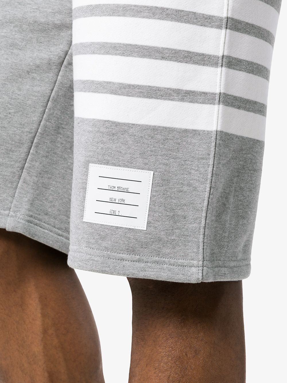 Thom Browne Shorts Light Grey Thom Browne
