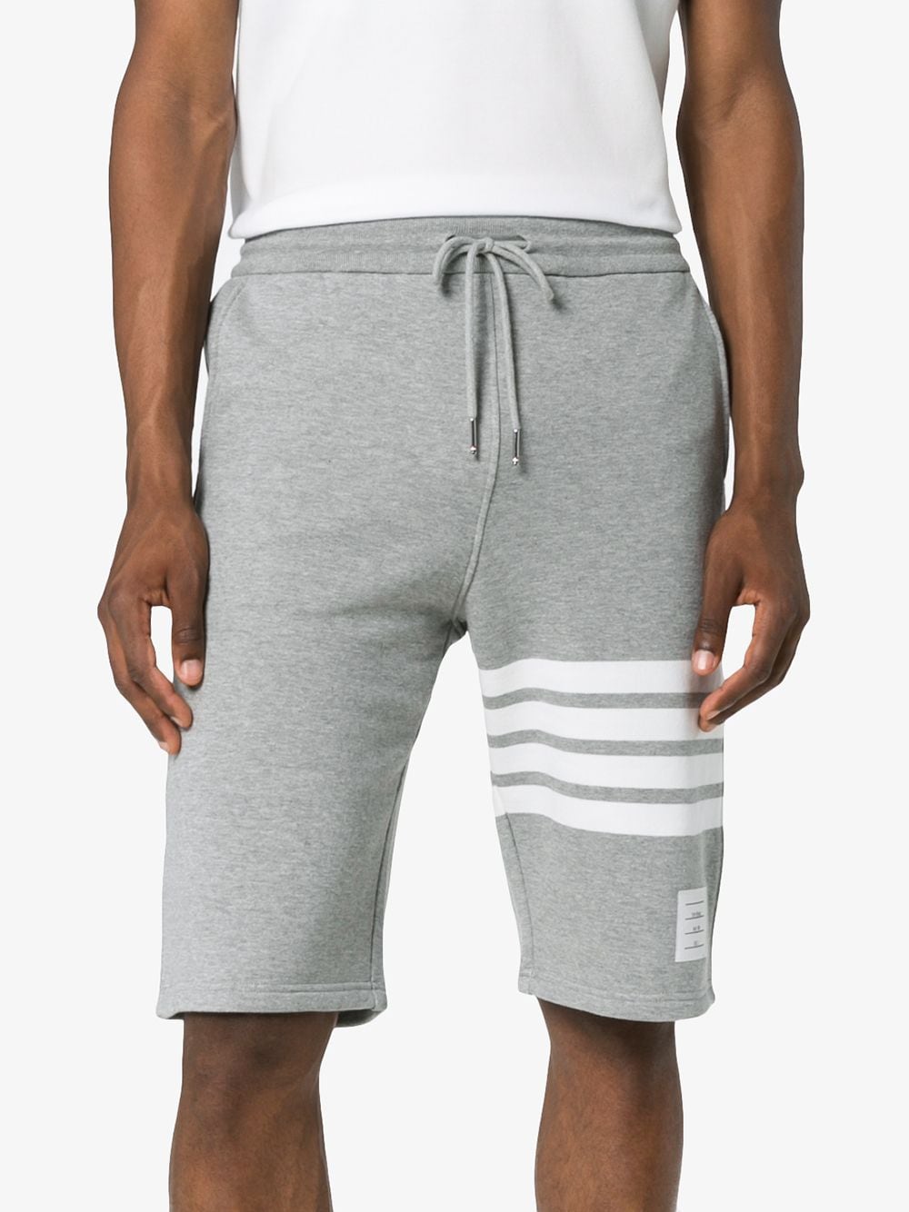 Thom Browne Shorts Light Grey Thom Browne